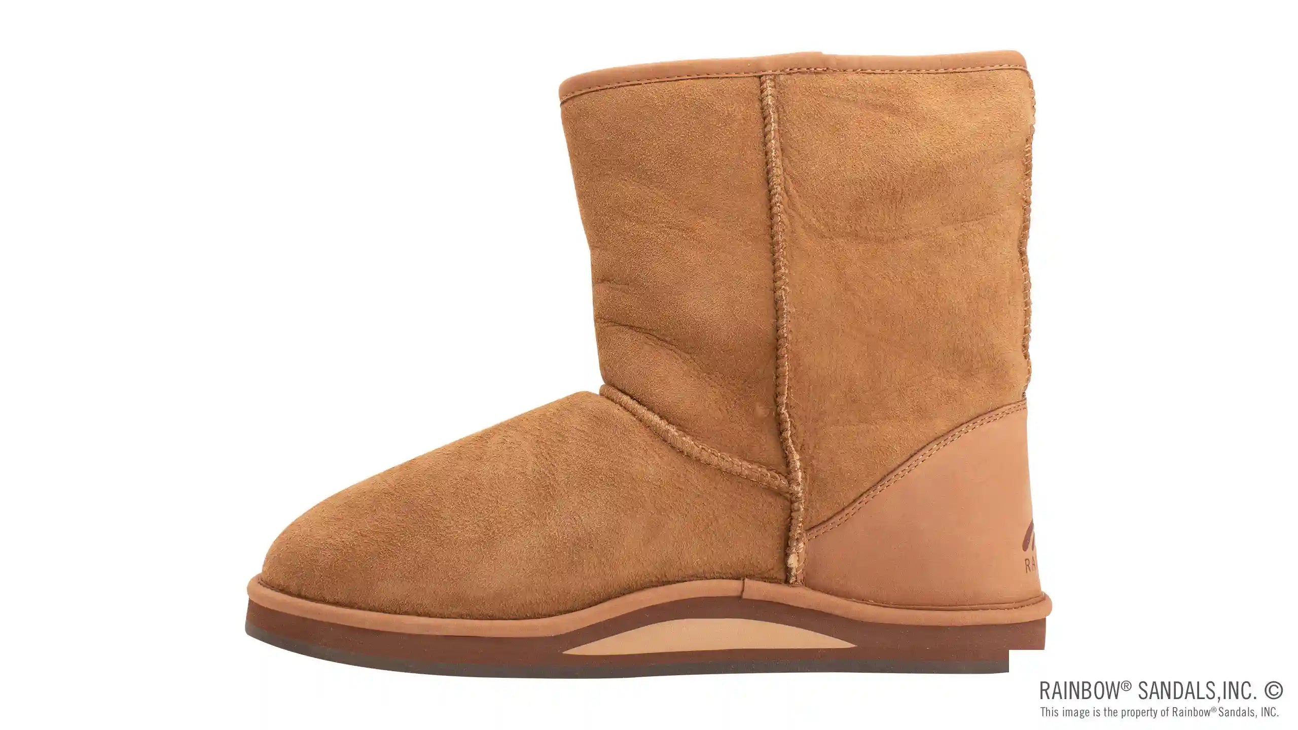 Leather Sheepskin Boot - Image 13