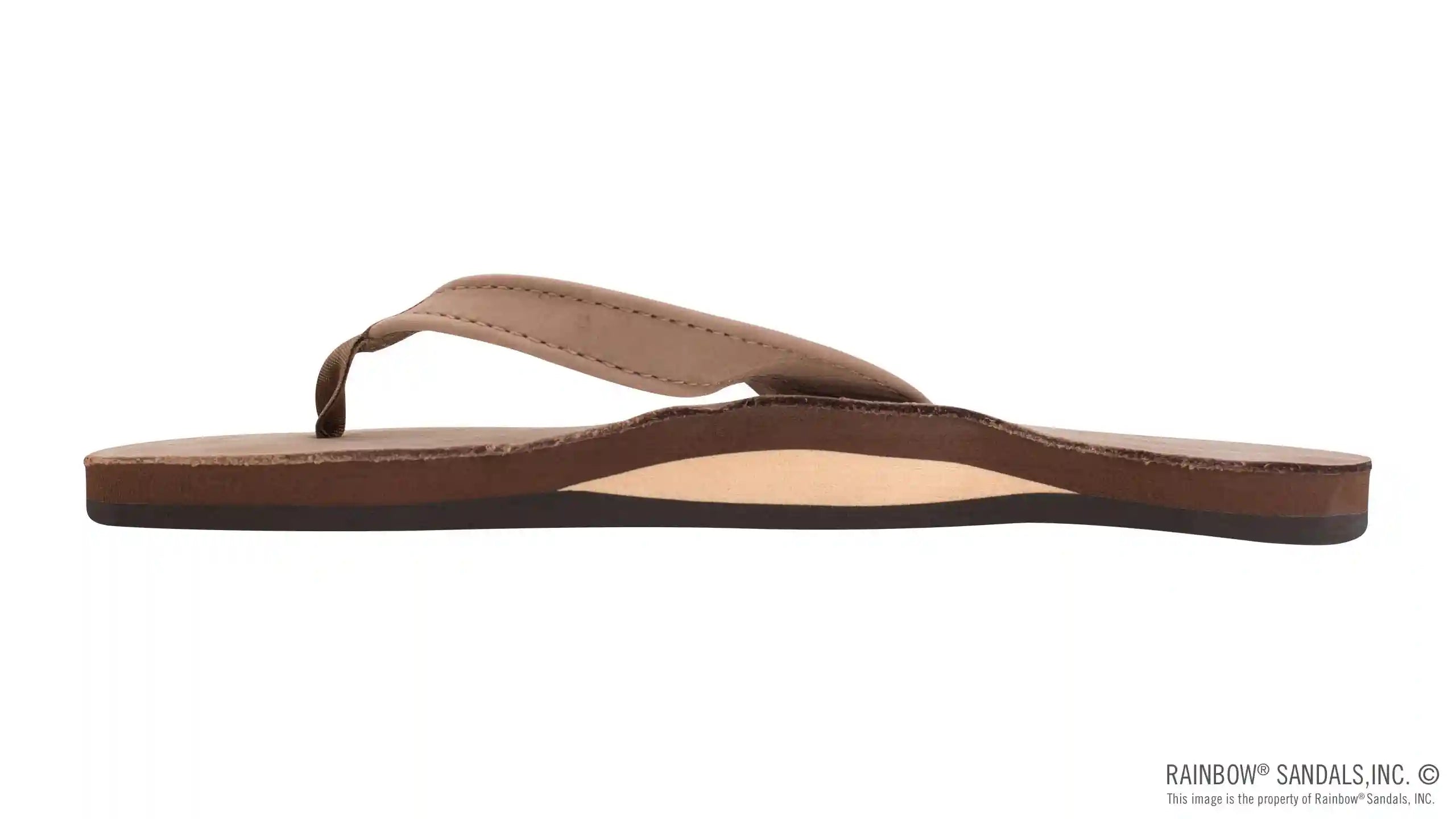 The Catalina - Single Layer Arch Support Premier Leather Tapered Strap - Image 2
