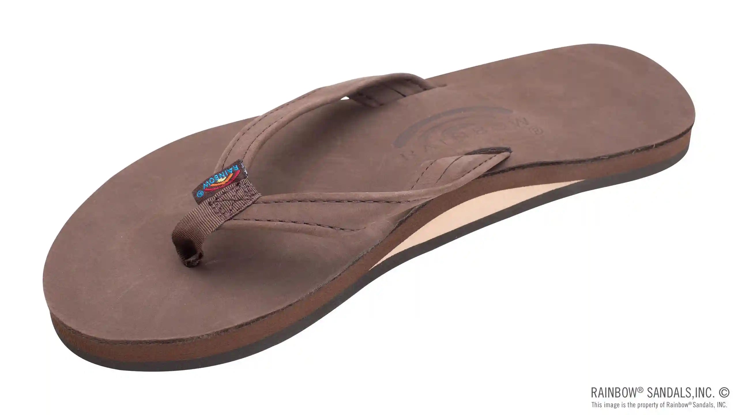 The Catalina - Single Layer Arch Support Premier Leather Tapered Strap - Image 6
