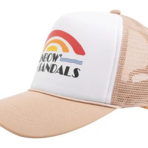 Rainbow Trucker Hat - Vintage Logo