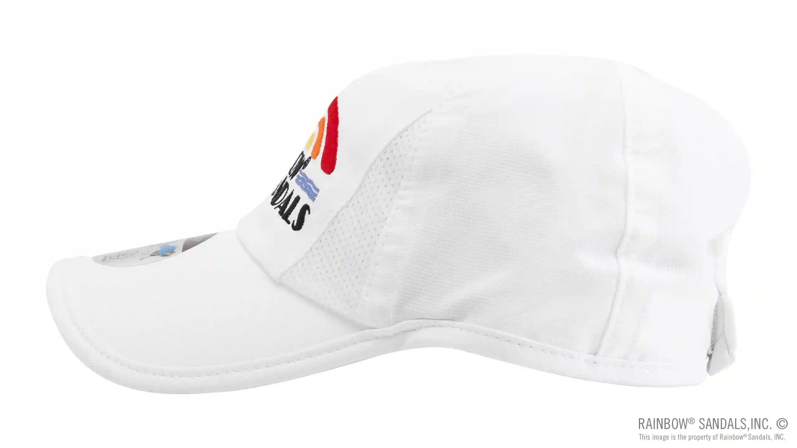 Rainbow Women's Pony Hat - Vintage Logo - Image 3