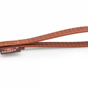 Leather Keychain Loop - Rust