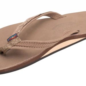 The Madison – Single Layer Arch Support with a Braid on a 1/2 Narrow Rolled Strap
