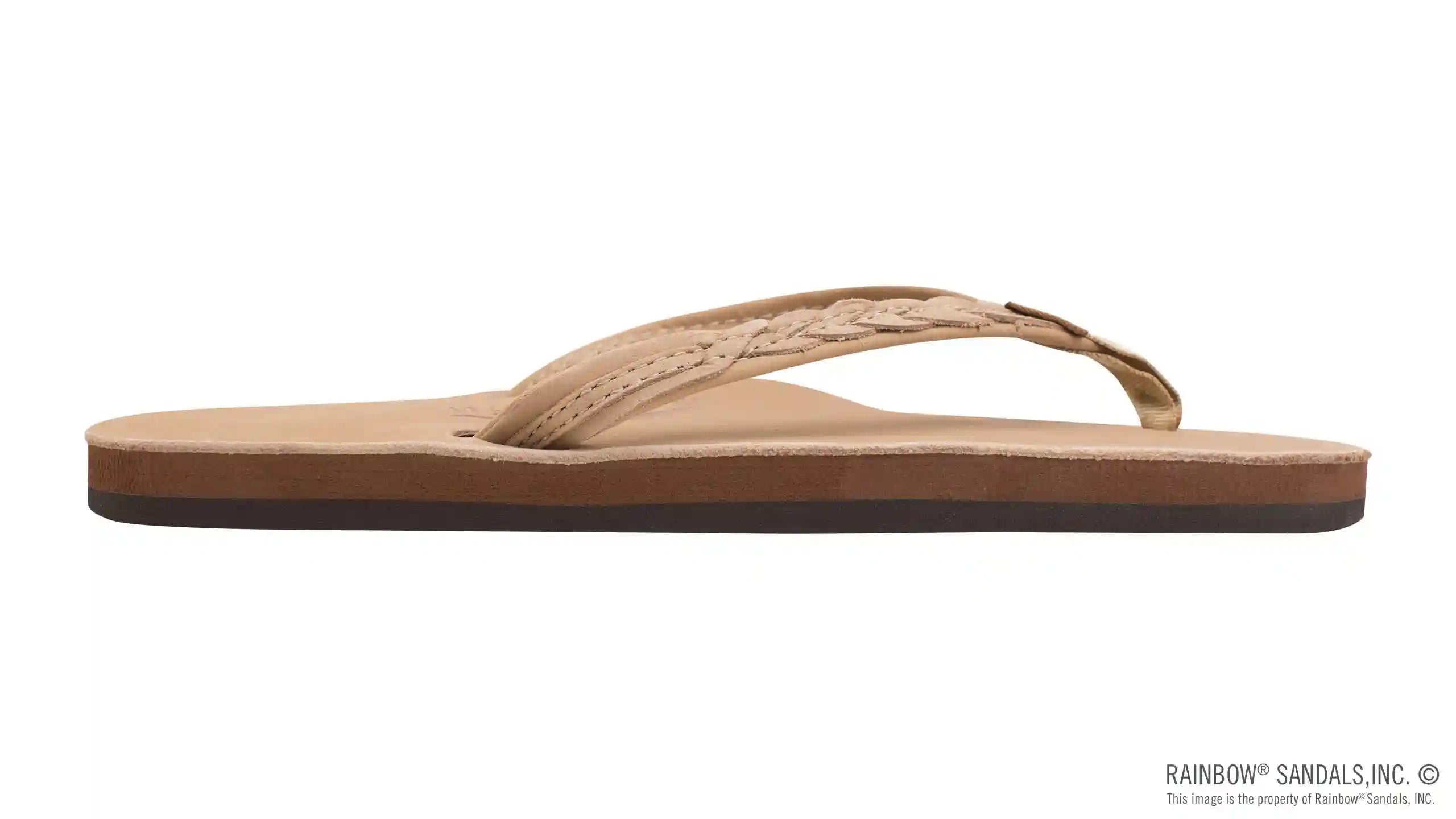 The Madison – Single Layer Arch Support with a Braid on a 1/2 Narrow Rolled Strap - Image 14