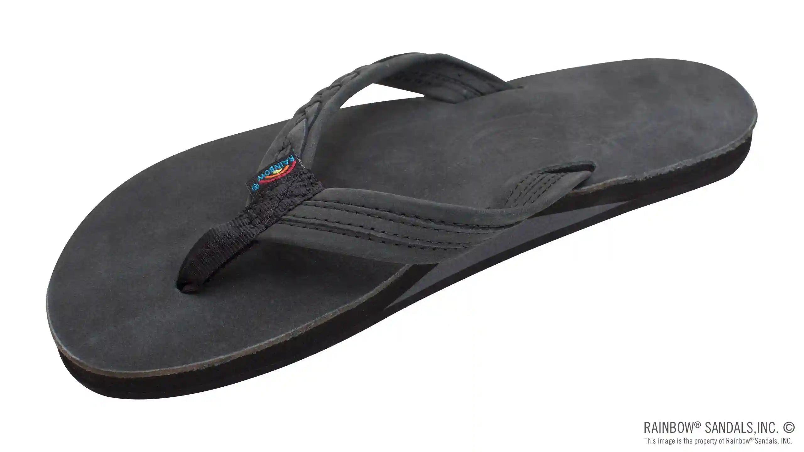 The Madison - Single Layer Arch Support with a Braid on a 3/4 Medium Rolled Strap - Image 11