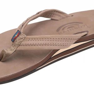 The Madison - Double Layer Arch Support with a Braid on a 3/4 Medium Rolled Strap