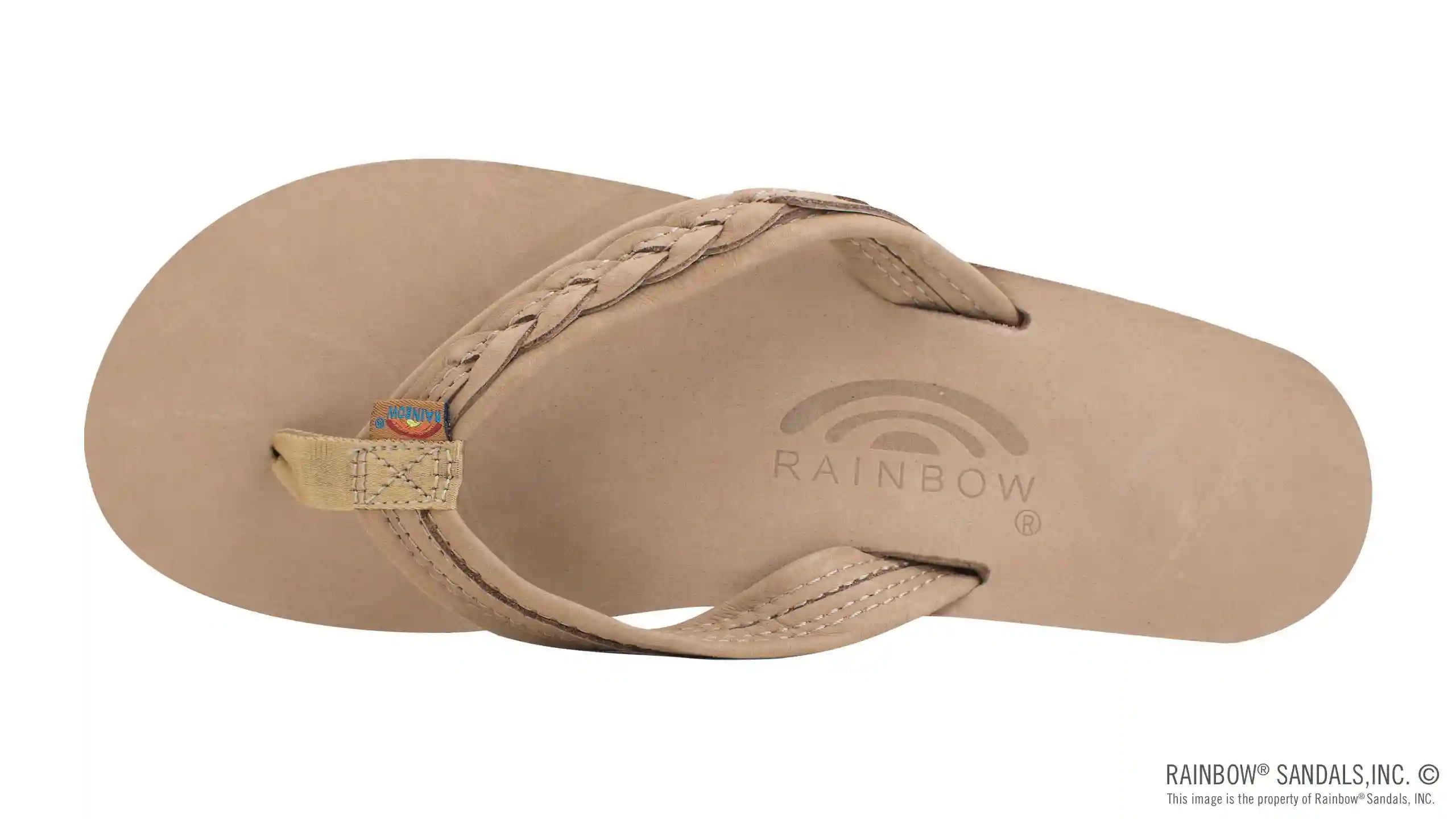 The Madison - Double Layer Arch Support with a Braid on a 3/4 Medium Rolled Strap - Image 18