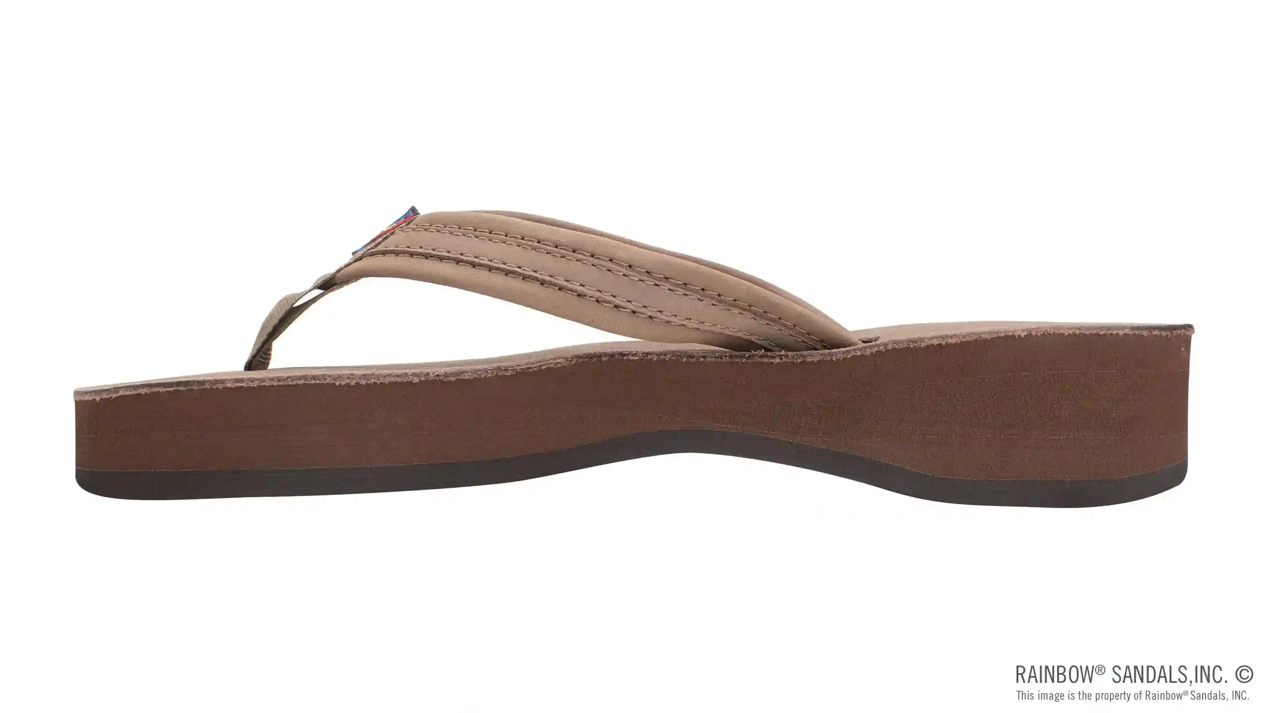 Madison Four Layer Wedge with a 3/4 Medium Braided Strap - Image 2