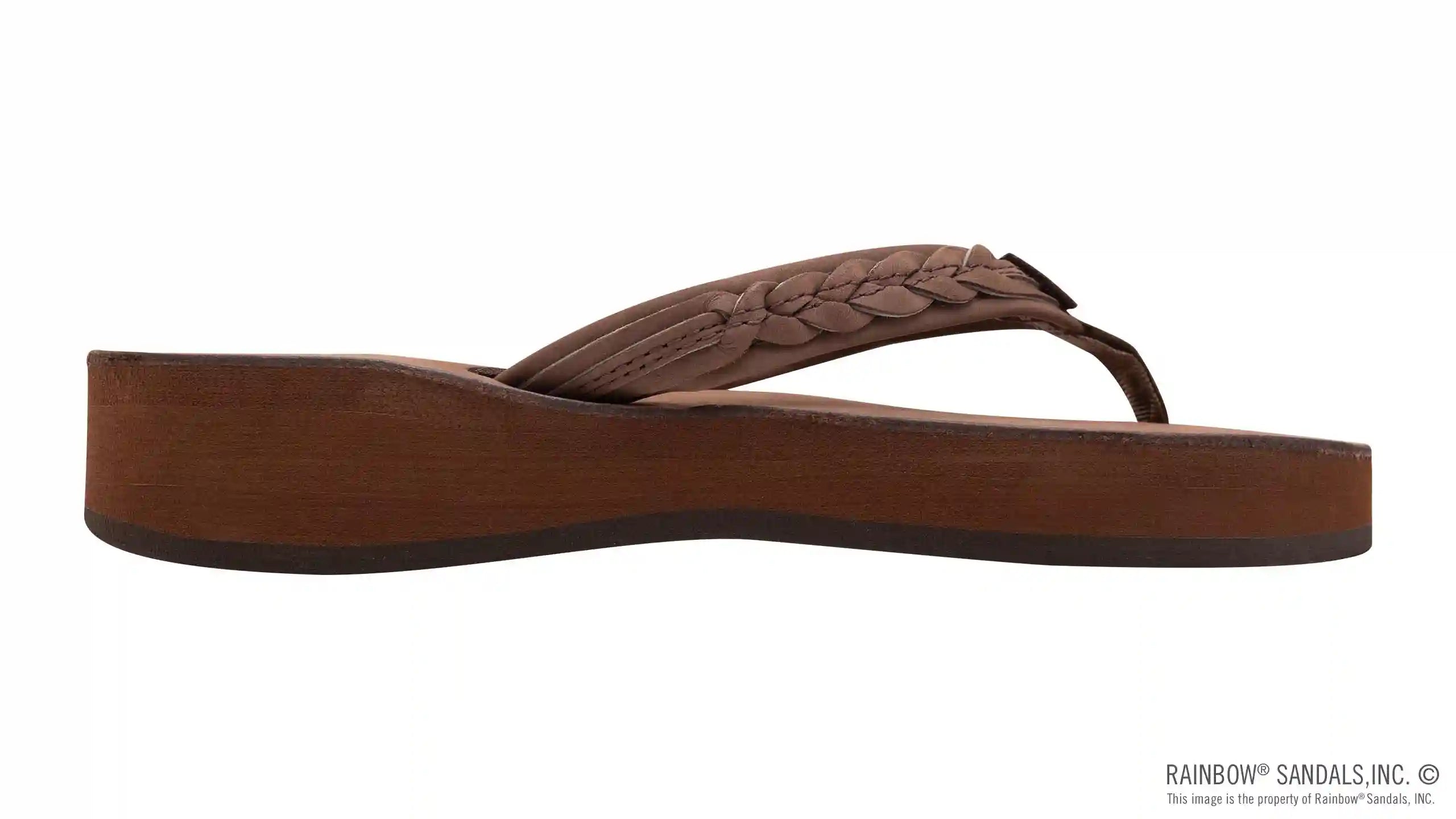 Madison Four Layer Wedge with a 3/4 Medium Braided Strap - Image 9
