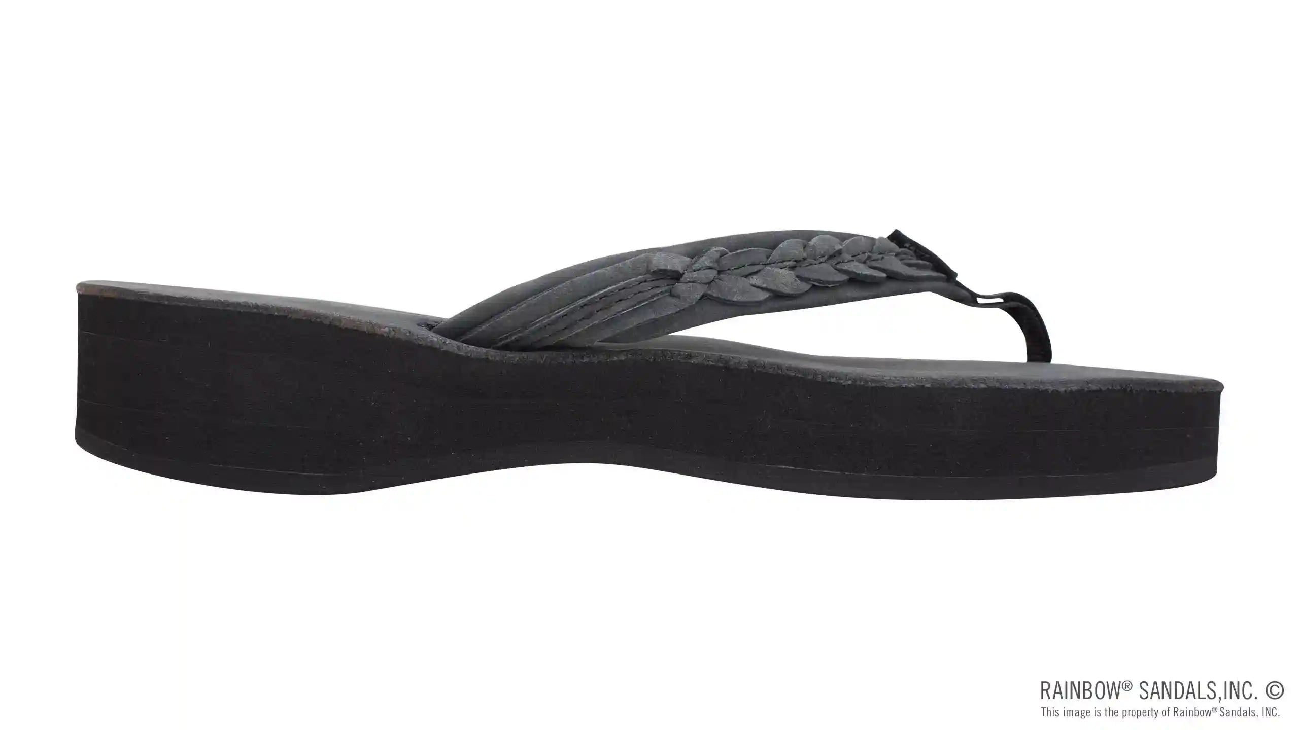 Madison Four Layer Wedge with a 3/4 Medium Braided Strap - Image 14