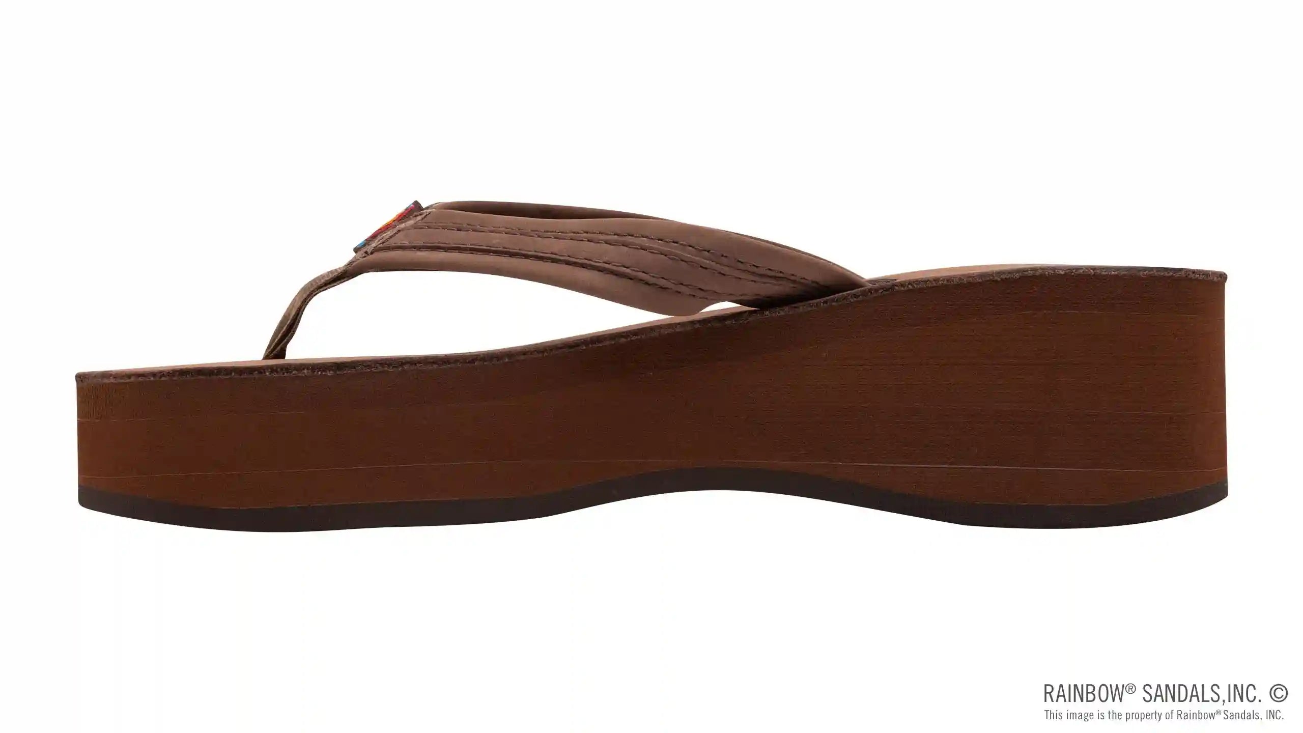Madison Six Layer Wedge with a 3/4 Medium Braided Strap - Image 7