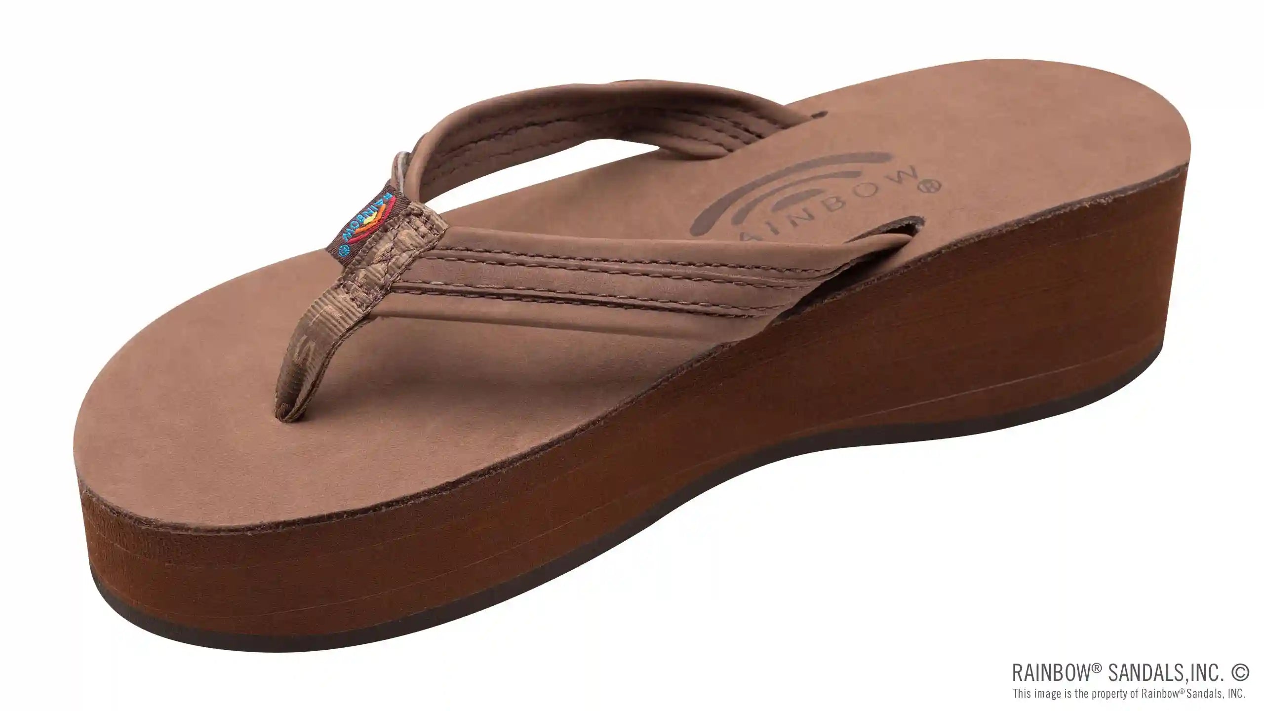 Madison Six Layer Wedge with a 3/4 Medium Braided Strap - Image 6
