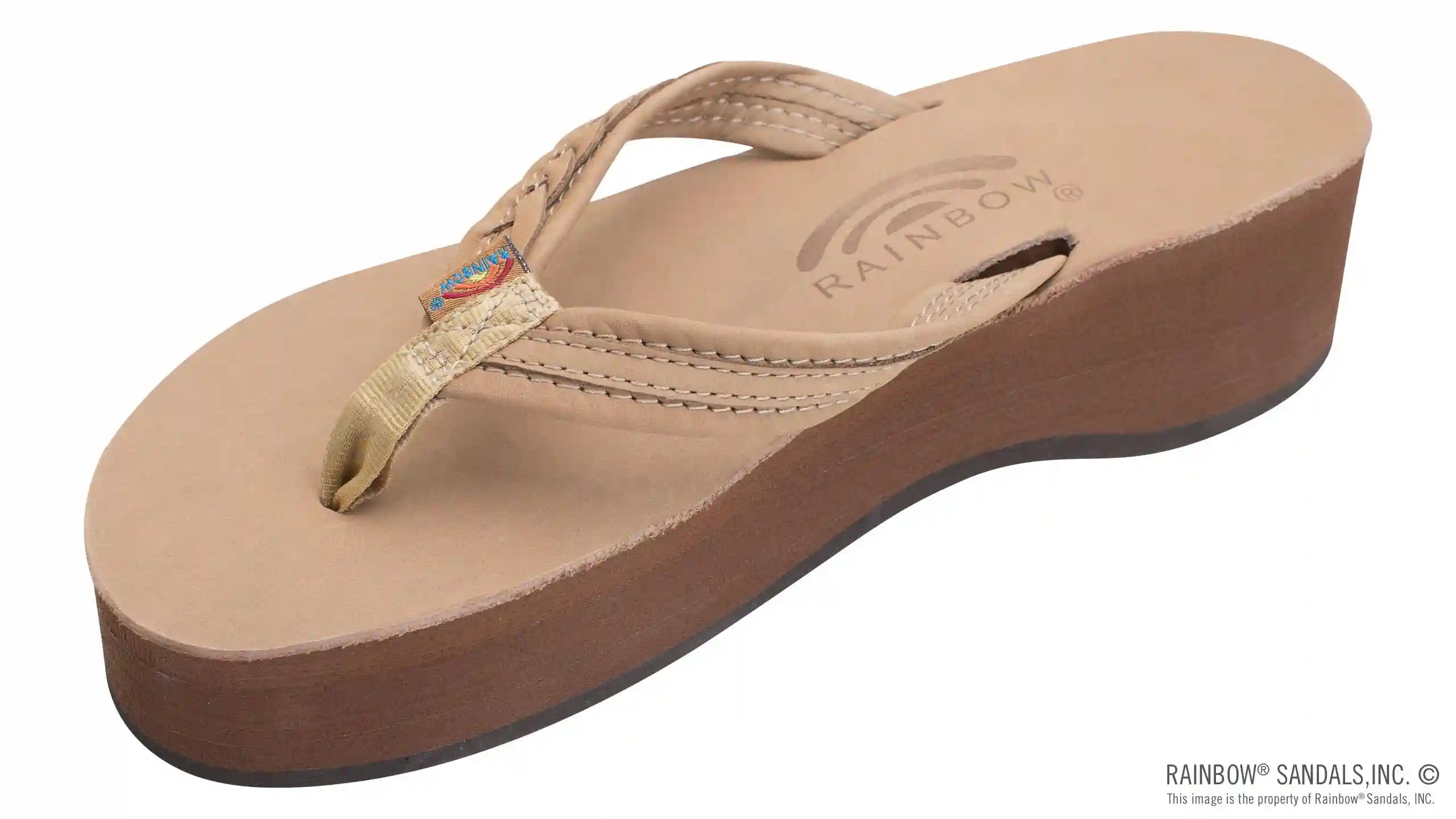 Madison Six Layer Wedge with a 3/4 Medium Braided Strap - Image 16