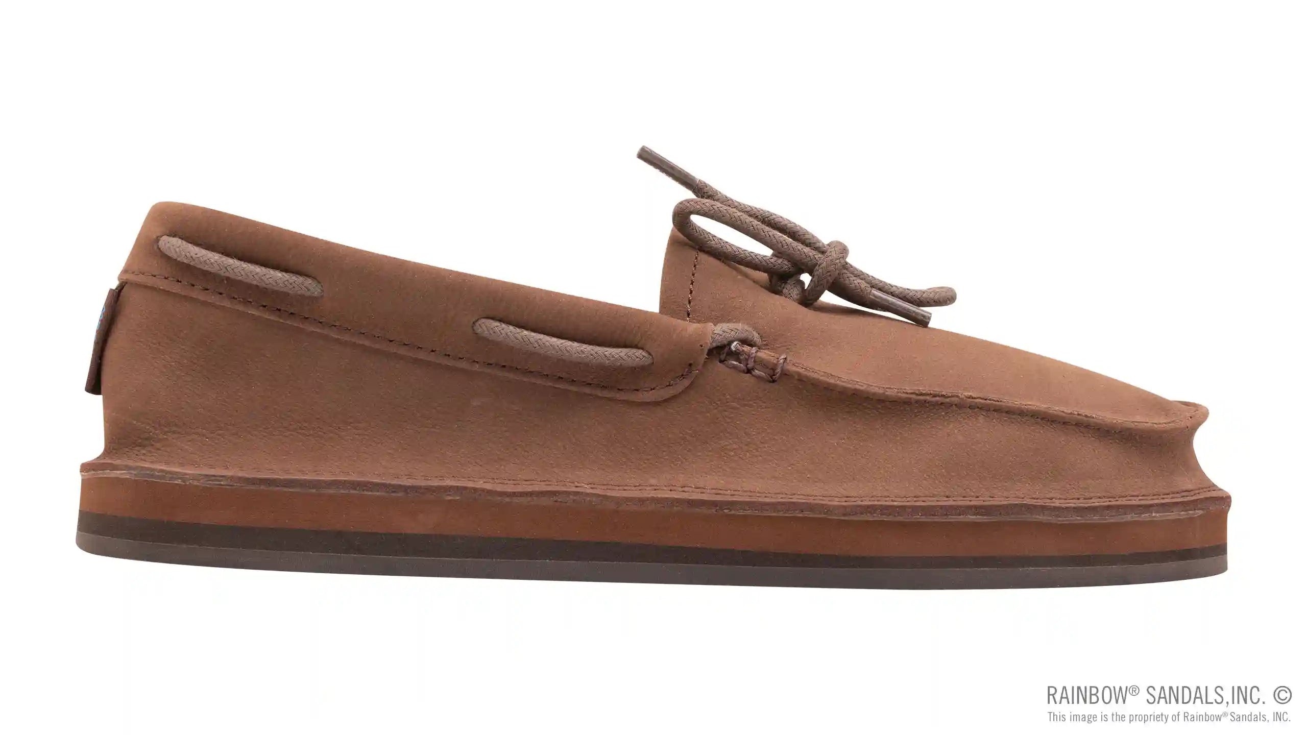 Women's Single Layer Milled Leather Mocca Loaf - Image 4