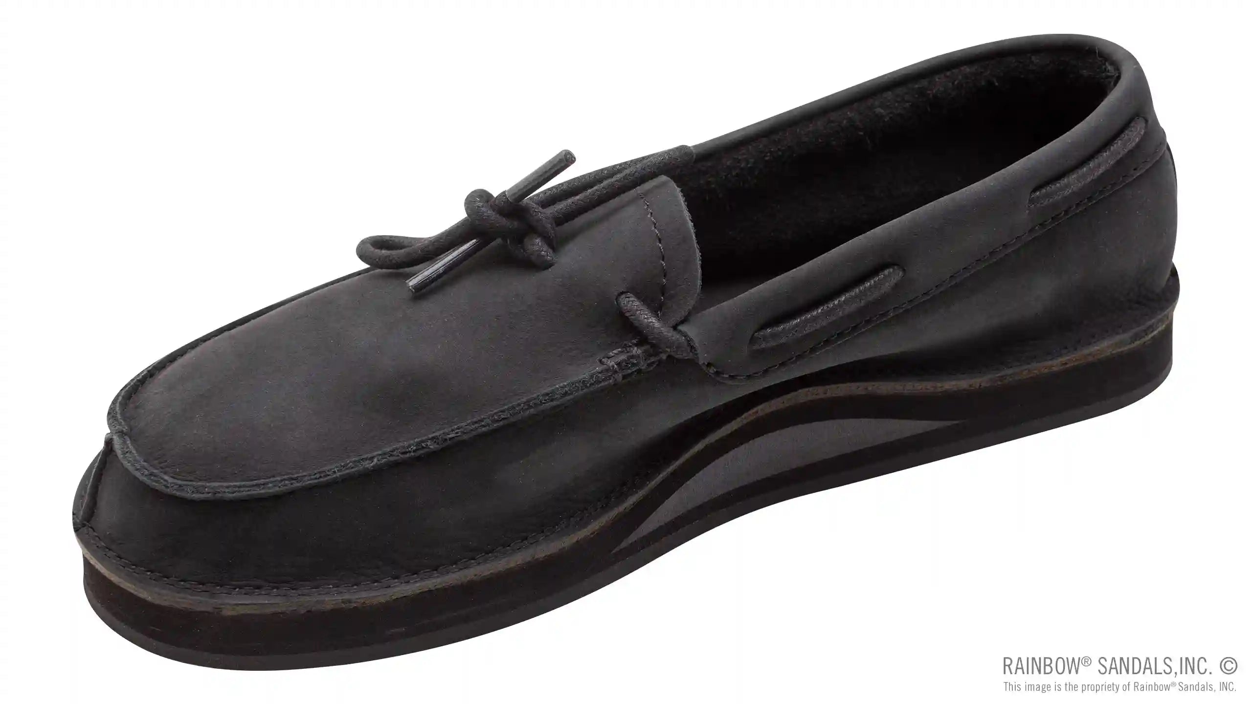 Women's Single Layer Milled Leather Mocca Loaf - Image 6