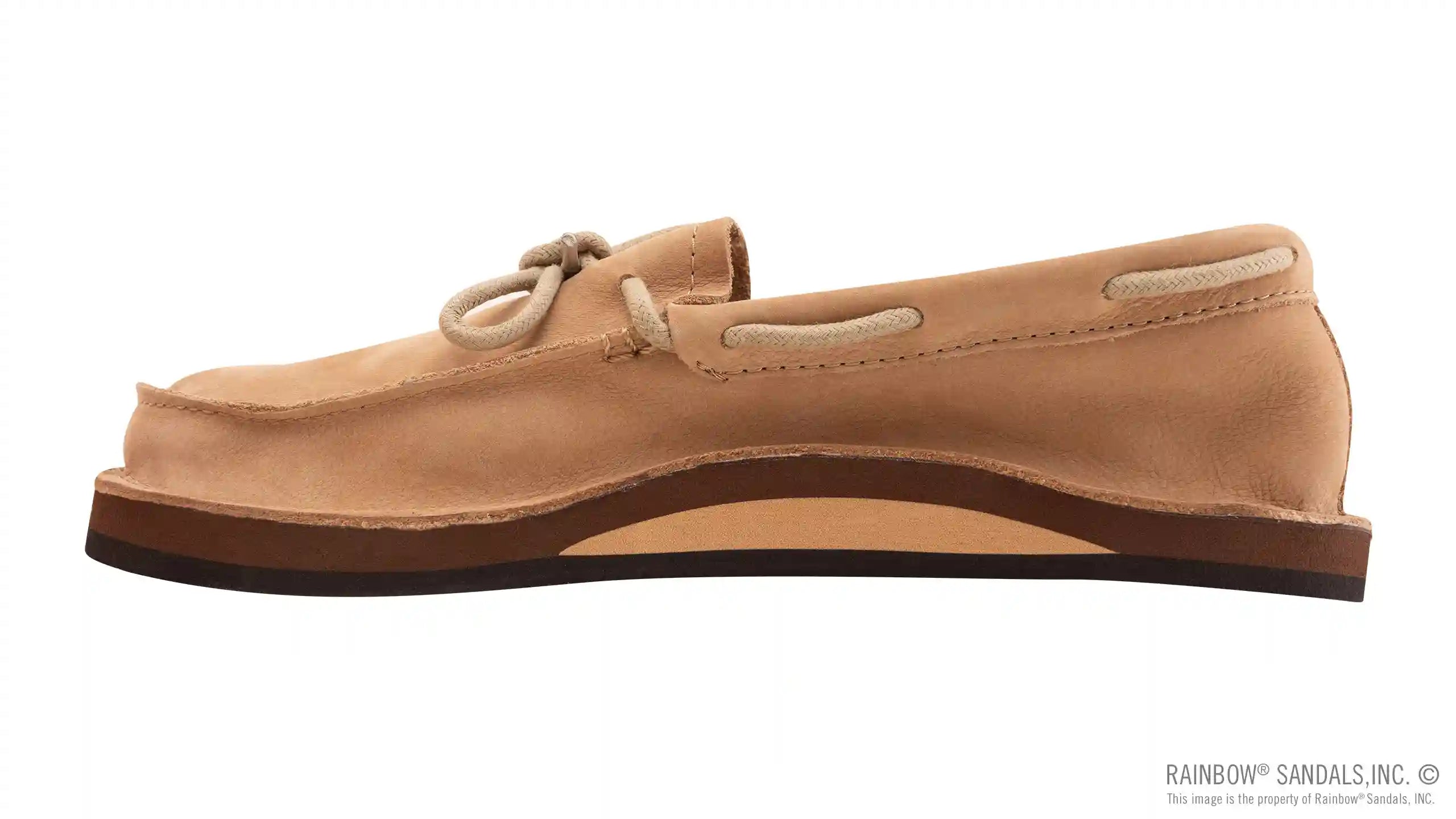 Women's Single Layer Milled Leather Mocca Loaf - Image 12
