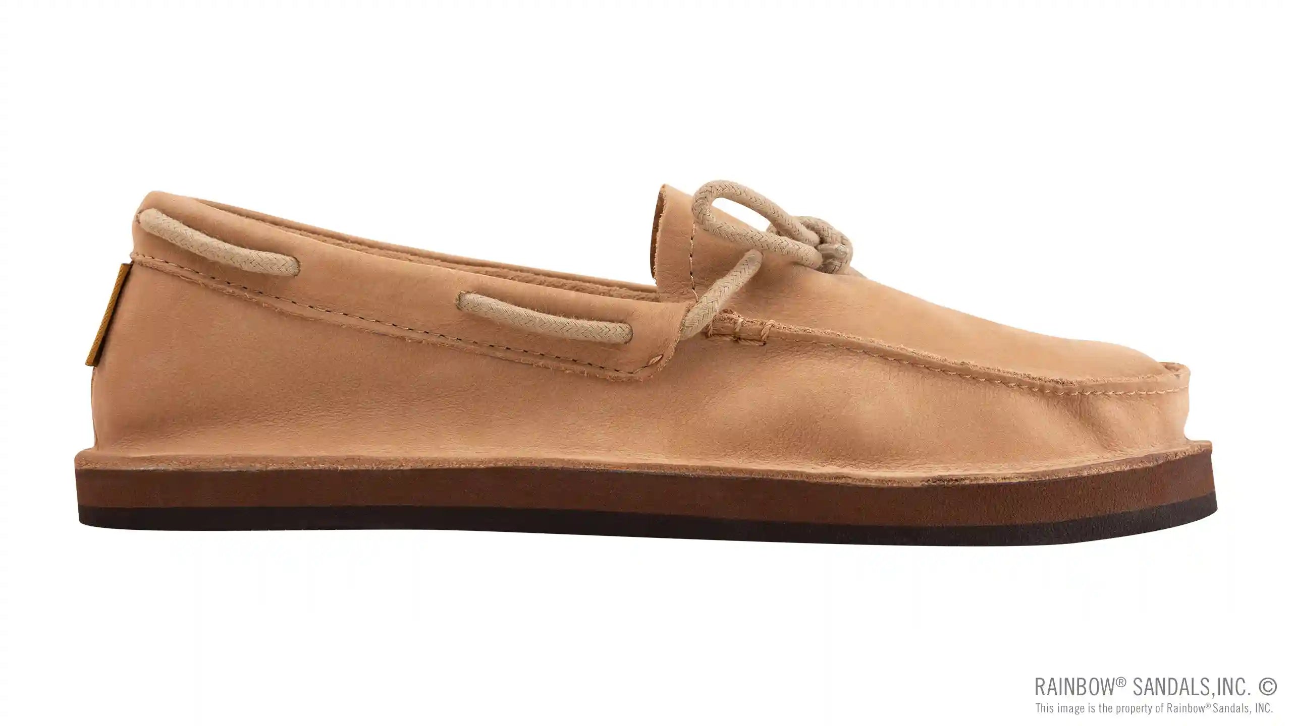 Women's Single Layer Milled Leather Mocca Loaf - Image 14