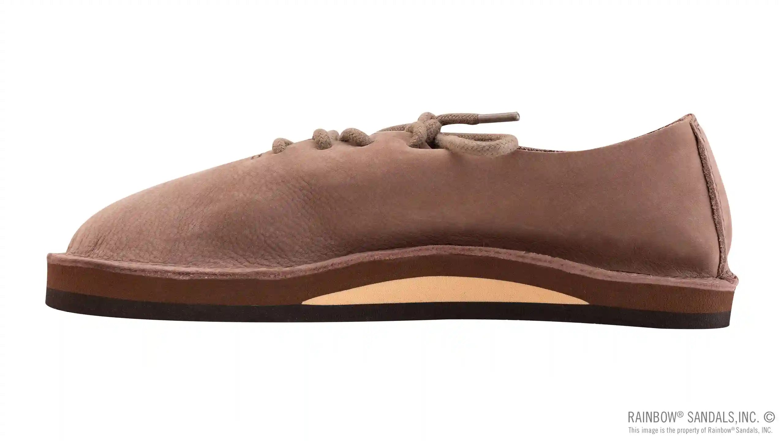 Women's Single Layer Milled Leather Mocca Shoe - Image 2
