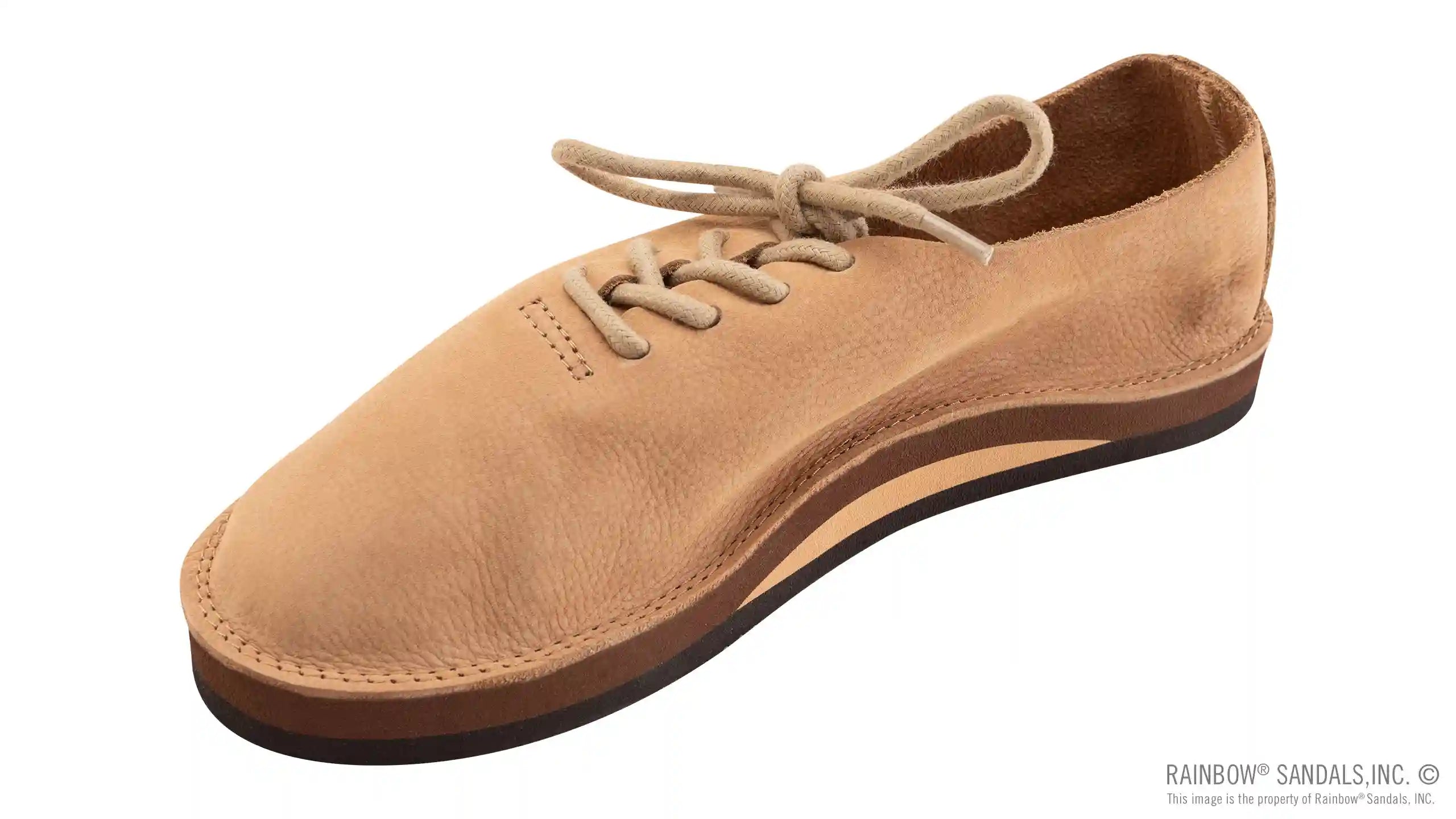 Women's Single Layer Milled Leather Mocca Shoe - Image 11