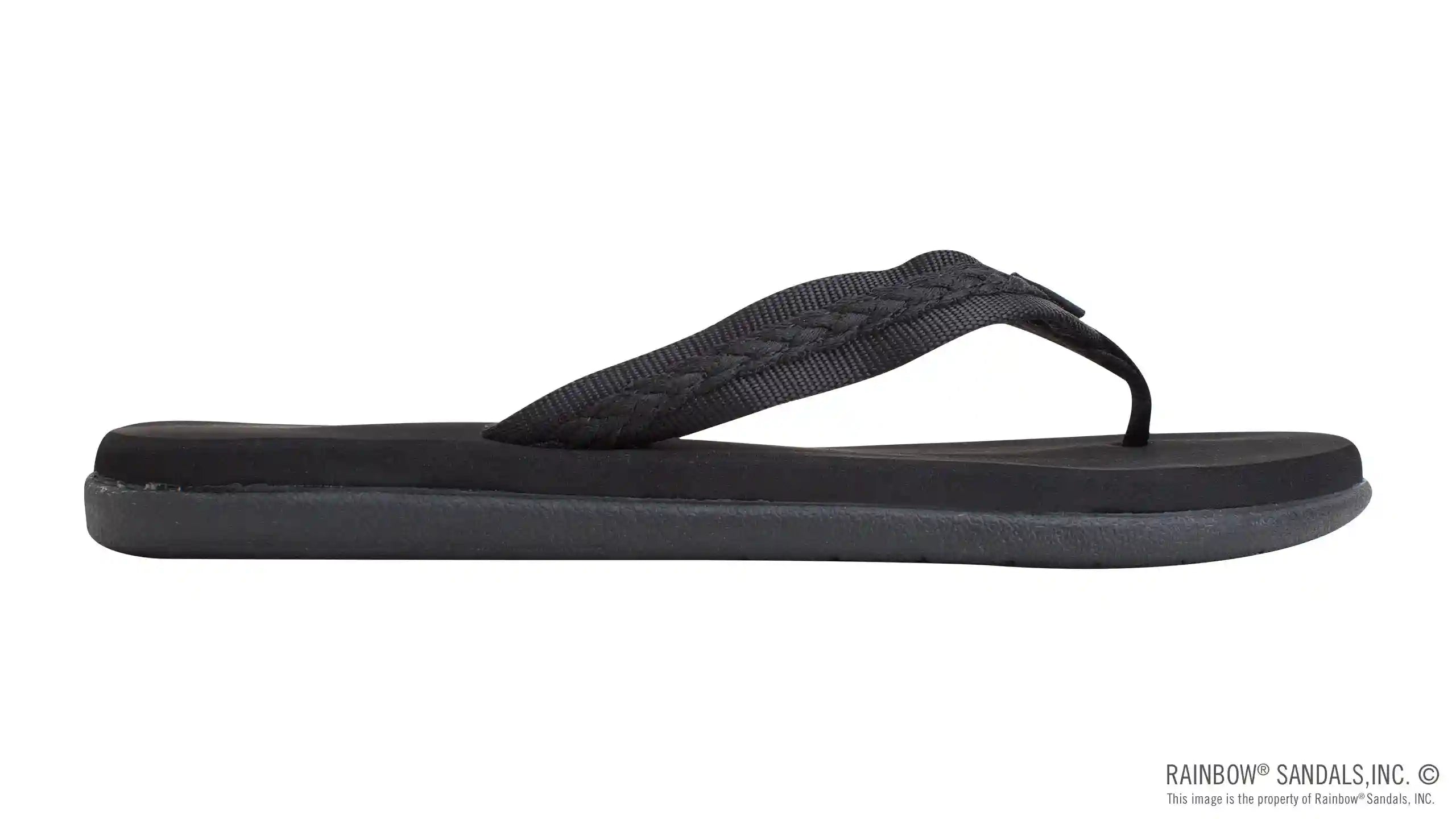 The Paisley – Ladies Soft Top Rubber with a 3/4 Nylon Flirty Braidy Strap - Image 4