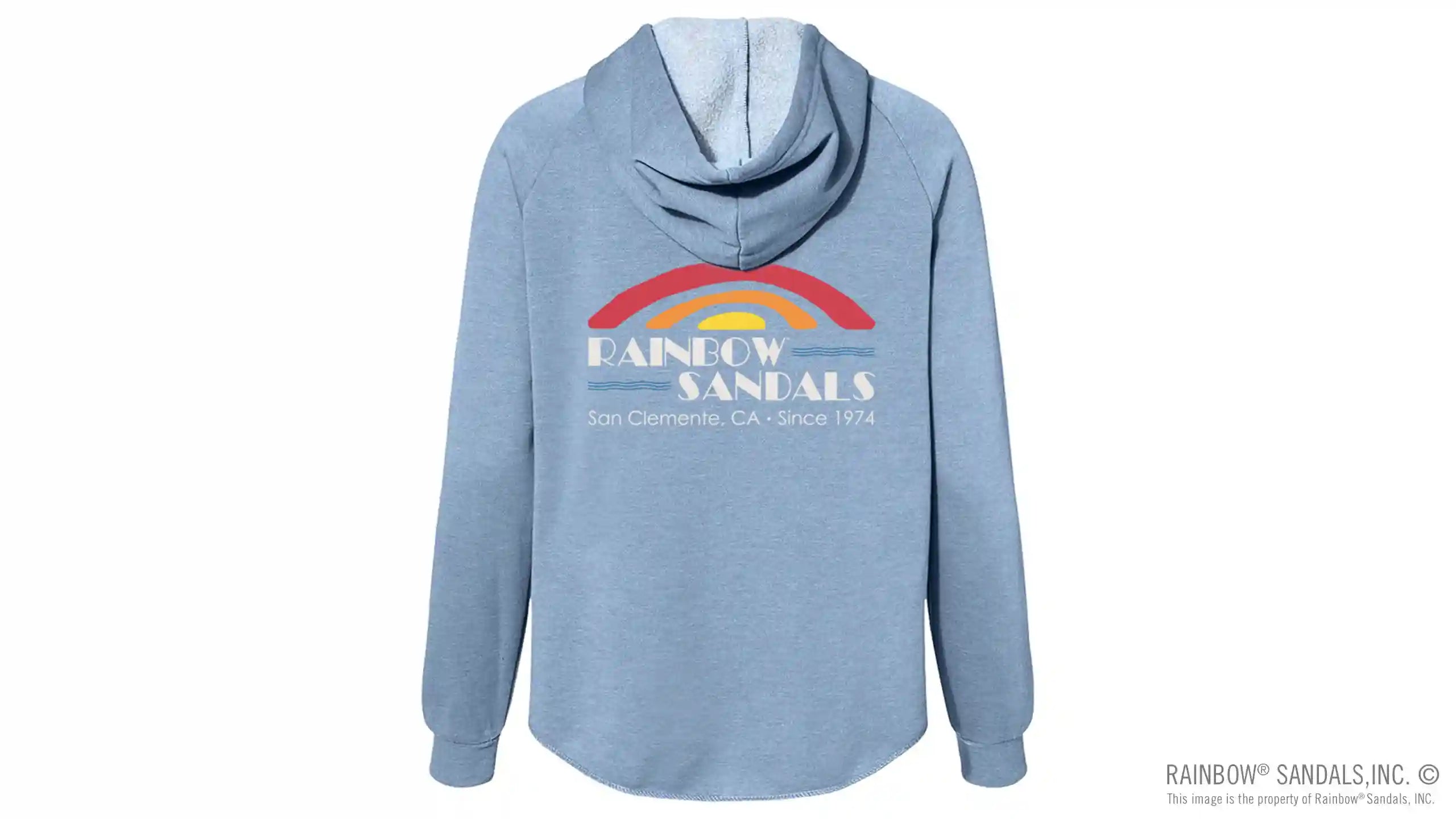 Women's Wave Wash Sweatshirt w/ Logo - Image 2