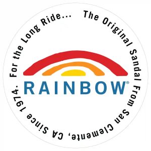 Rainbow Logo Sticker 4 Circle