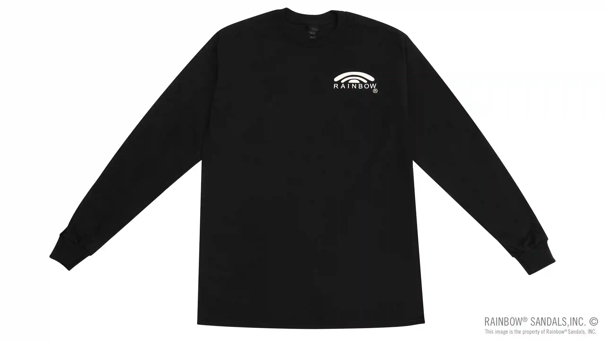 Long Sleeve T-Shirt - Logo Front and Back