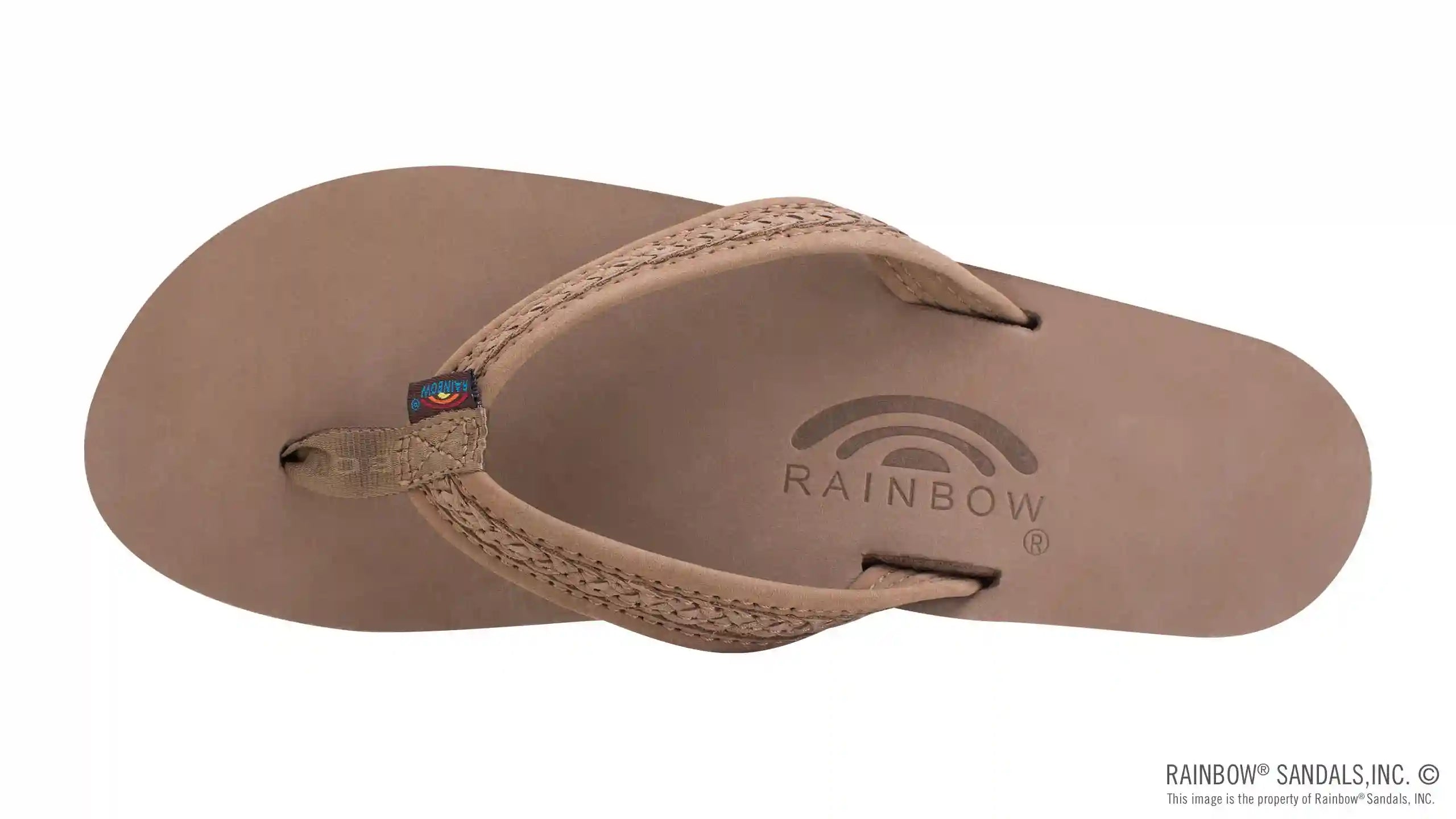 The Willow – Double Layer Arch Support Premier Leather with Inset Double Braided 3/4 Medium Strap - Image 8