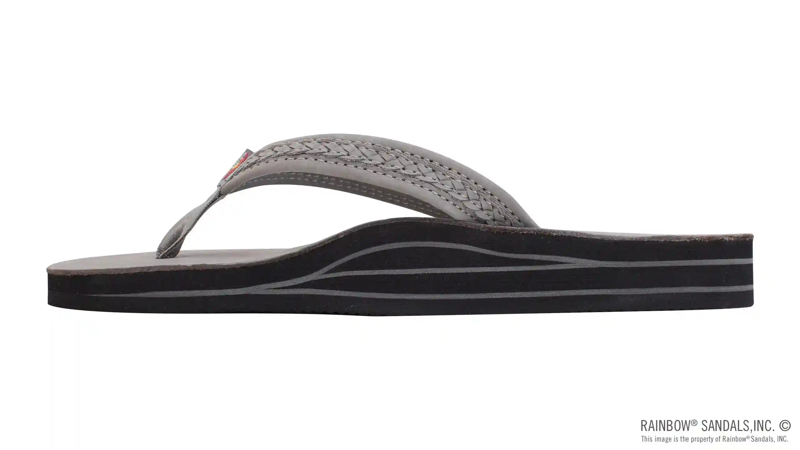 The Willow – Double Layer Arch Support Premier Leather with Inset Double Braided 3/4 Medium Strap - Image 17