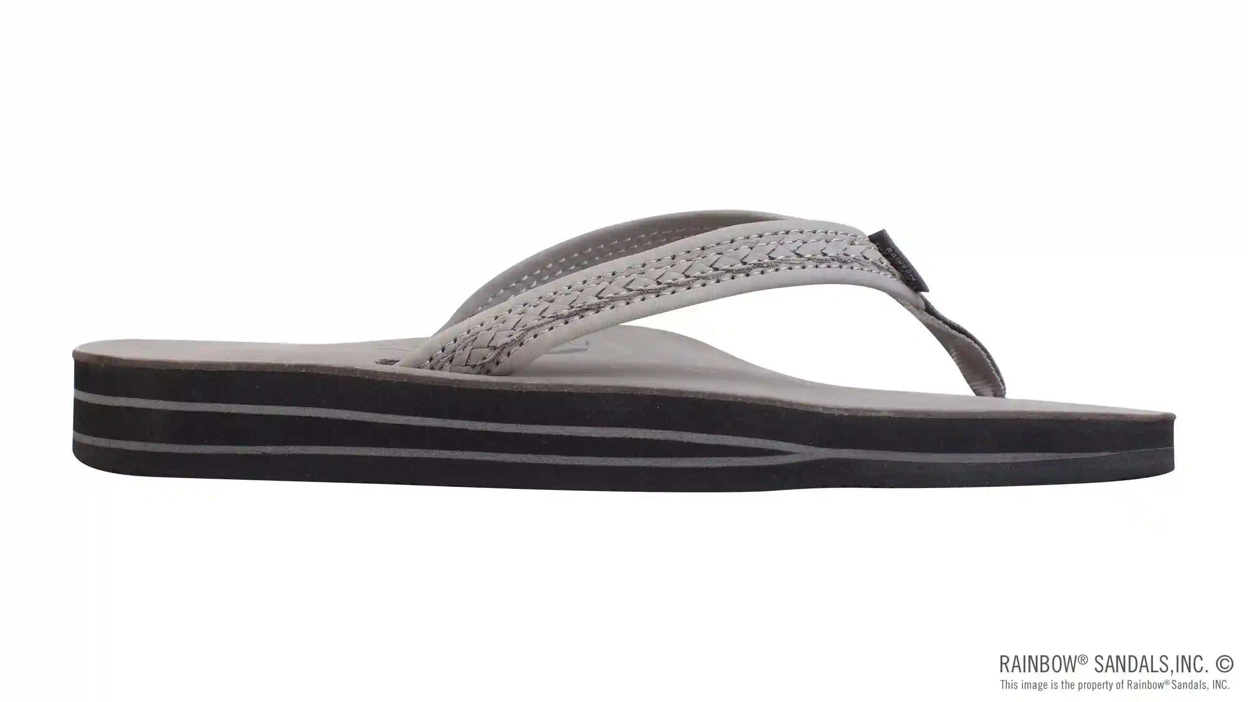 The Willow – Double Layer Arch Support Premier Leather with Inset Double Braided 3/4 Medium Strap - Image 19