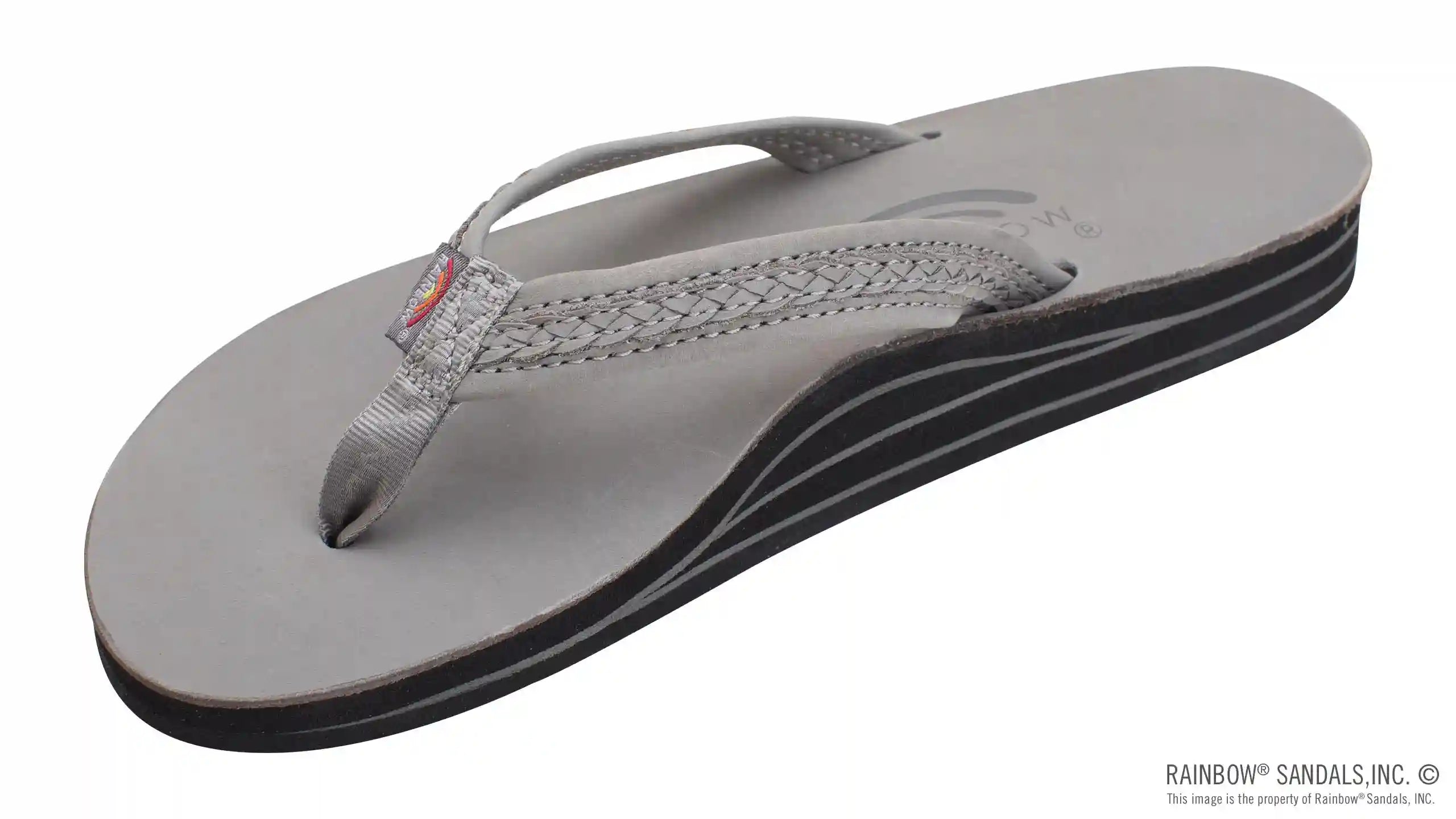 The Willow – Double Layer Arch Support Premier Leather with Inset Double Braided 3/4 Medium Strap - Image 16