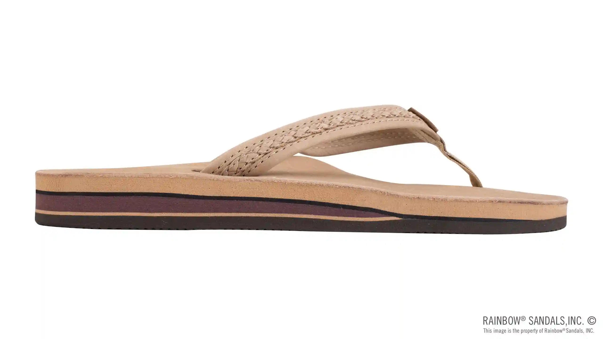 The Willow – Double Layer Arch Support Premier Leather with Inset Double Braided 3/4 Medium Strap - Image 29