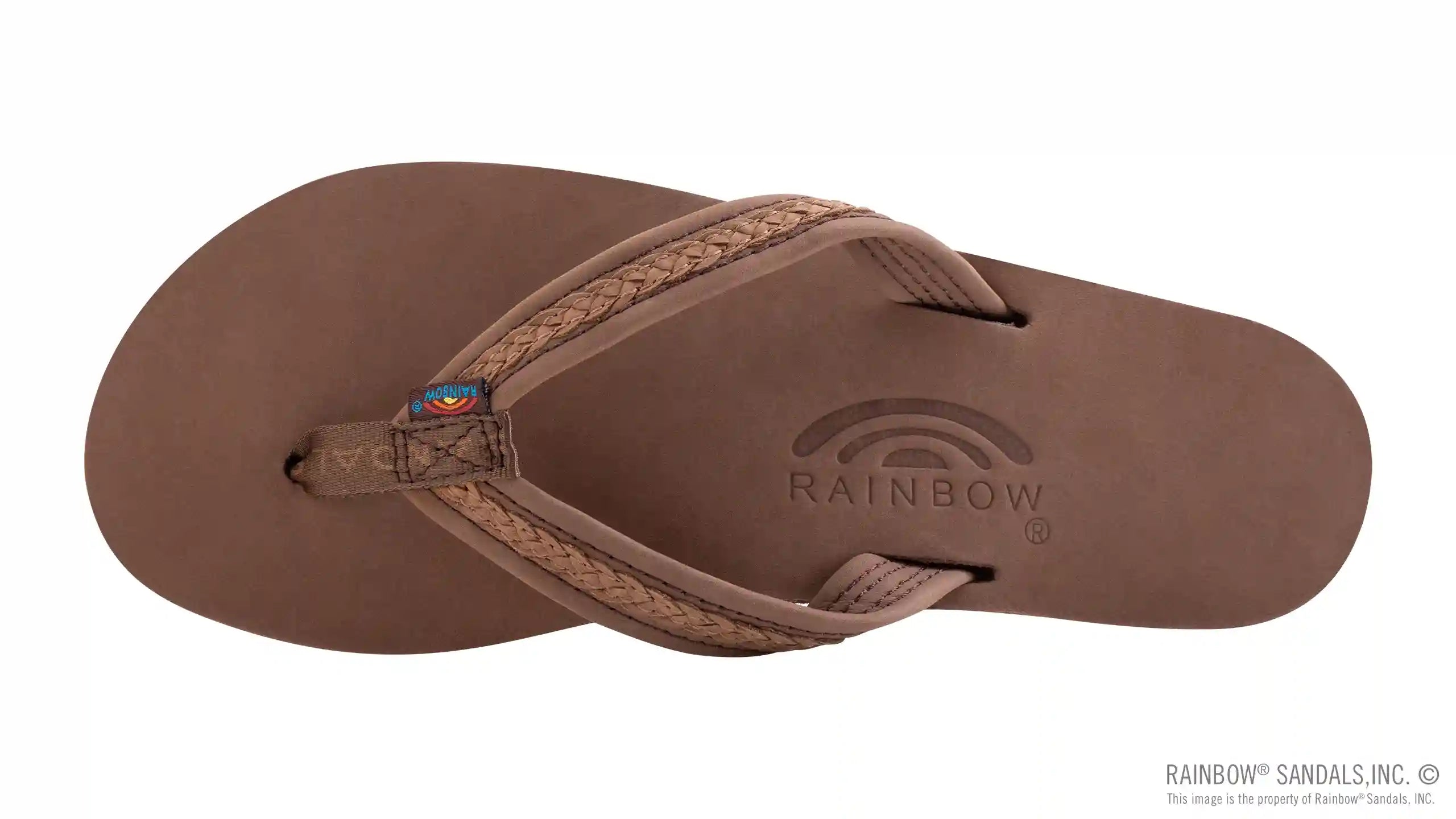The Willow – Double Layer Arch Support Premier Leather with Inset Double Braided 3/4 Medium Strap - Image 13