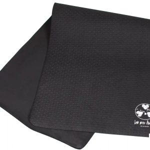 Gerry Lopez Yoga Mat - Black/Green Camo and 27 x 68